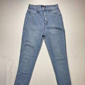 Fashion Nova Women’s Jeans Size 7 Light Wash Skinny Fit